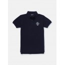 Gini & Jony Polo T-Shirt Half Sleeves - Sky Captain, 8