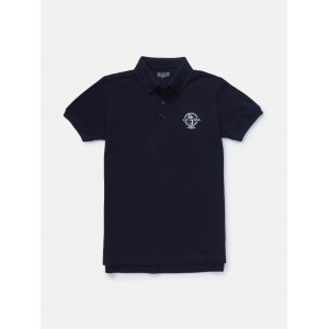 Gini & Jony Polo T-Shirt Half Sleeves - Sky Captain, 12m