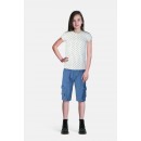 Gini & Jony Bermuda Elasticated - Stone Wash, 12