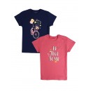 Gini & Jony Knits Top Half Sleeves - Calypso Coral, 18m