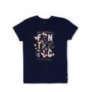 Gini & Jony Knits Top Half Sleeves - Medieval Blue, 12m