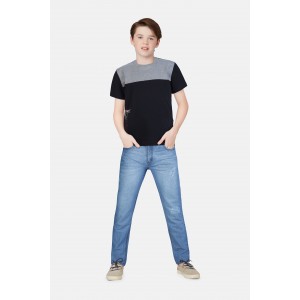 Gini & Jony T-Shirt Half Sleeves - Sky Captain, 12