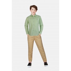 Gini & Jony Shirt Full Sleeves - Paradise Green, 24m