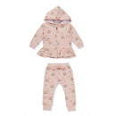 Gini & Jony Co Ordinated - Pink Lemonade, 3m-6m