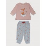 Gini & Jony Co Ordinated - Candy Pink, 12m-18m