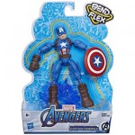 Hasbro Avengers Bend & Flex Captain America - 12 inch