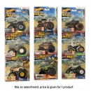 Hot Wheels Monster Trucks 1:64 Scale Die-Cast Assortment