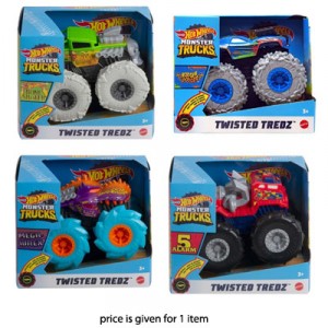 Hot Wheels Monster Trucks 1:43 Twisted Tredz Asst
