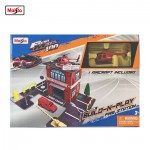 Maisto Fresh Metal Build-n-Play Set Fire Station