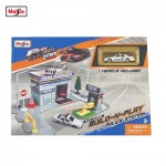 Maisto Fresh Metal Build-n-Play Set Police Station