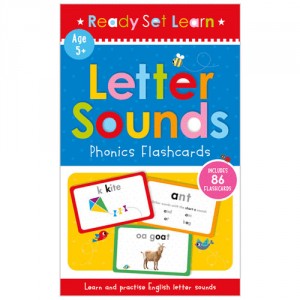 Make Believe Ready, Set, Learn Letter Sounds Phonics Flashcards