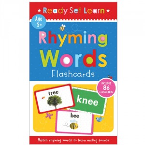 Make Believe Ready, Set, Learn Rhyming Words Flashcards