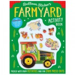 Make Believe Puffed Balloon Sticker Activity Book Farmyard
