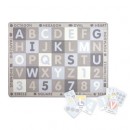 Melissa & Doug Jumbo ABC-123 Rug Neutral