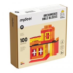 Mideer Archimedes Dimonds Hole Blocks - Warm