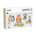 Mideer Rainbow Magnetic Sticks-100pc