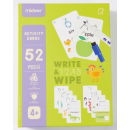 Mideer Activity Cards Write & Wipe - 123&Abc