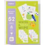 Mideer Activity Cards Write & Wipe - 123&Abc