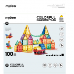 Mideer Colorful Magnetic Tiles - 100pc