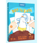 Mideer ABC & 123 Dot To Dots Wipe Clean Work Book