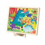 Mideer Wooden Puzzle - Dinosaur's Home 48pcs