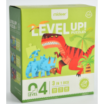 Mideer Level Up Puzzles-4 Dinosaur