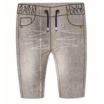 Miniklub Denim Pant - Grey, 0-3m