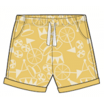 Miniklub Knit Shorts - Yellow, 18-24m