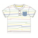 Miniklub Knit T-Shirt - Marshmellow, 6-9m