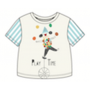 Miniklub Knit T-Shirt - Marshmellow, 6-9m