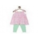 Miniklub Top & Bottom  Set - Multi, 6-9m