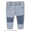 Miniklub Denim Pant - Blue, 3-4yr