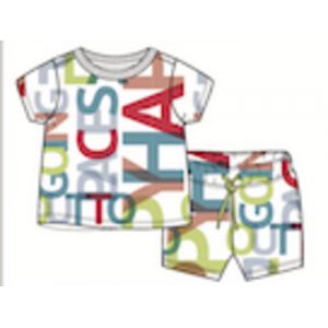 Miniklub Lounge Wear - White, 5-6yr