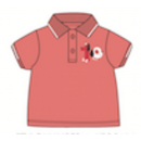 Miniklub Polo Tee - Red, 3-4yr