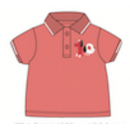 Miniklub Polo Tee - Red, 2-3yr