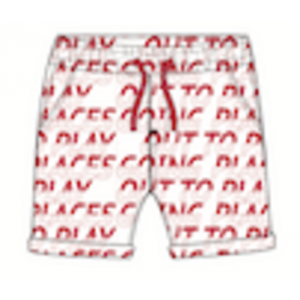 Miniklub Knit Shorts - Red, 5-6yr