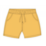 Miniklub Knit Shorts - Yellow, 7-8yr