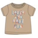 Miniklub Knit T-Shirt - Beige, 2-3yr