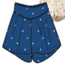 Miniklub Knit Short - Navy, 12-18m