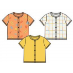 Miniklub Po3 Front Open Venst - White/Orange/Yellow, Newborn