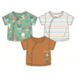 Miniklub Po3 Front Open Venst - Green/Brown/White, 6-9m