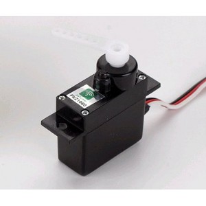 Park Zone Mini Servo (3W) with Arms, Short Lead: Super Cub