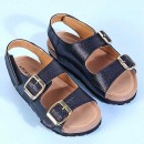 Pine Kids Open Toe Sandals - Black, Size EU 32