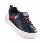 Pine Kids Casual Shoes with Velcro Closure Solid Colour - Navy Blue, Size EU33