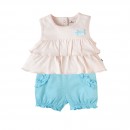 Popees Arisa Knitted Cotton Set - 6-9m