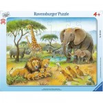 Ravensburger Puzzle - L'Ape Maia sul Prato Fiorito, 2 x 12 Pezzi - Playpolis