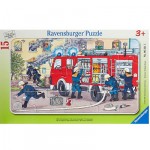 Ravensburger Child with Fireman Car â€“ 15 pcs Puzzle