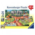 Ravensburger Ein Tag im Zoo - 48 pcs Puzzle