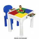 Waya Building Block Table + 1 Chair + 4 Buckets