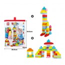 Waya Large Plastic Building Blocks - 75 pcs